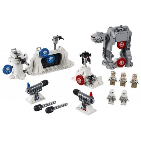 NOT  ACTION BATTLE ECHO BASE DEFENCE 75241 LARI 11423 xếp lắp ráp ghép mô hình HÀNH ĐỘNG TRẬN CHIẾN ECHO CĂN CỨ PHÒNG THỦ Star Wars Chiến Tranh Giữa Các Vì Sao 504 khối