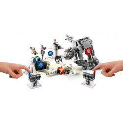 NOT  ACTION BATTLE ECHO BASE DEFENCE 75241 LARI 11423 xếp lắp ráp ghép mô hình HÀNH ĐỘNG TRẬN CHIẾN ECHO CĂN CỨ PHÒNG THỦ Star Wars Chiến Tranh Giữa Các Vì Sao 504 khối