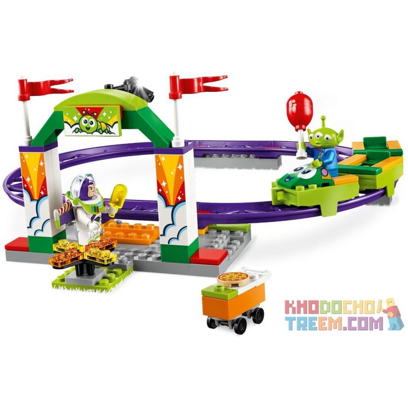 NOT  CARNIVAL THRILL COASTER 10771 LARI BELA 11317 xếp lắp ráp ghép mô hình CARNIVAL THRILL COASTER TÀU LƯỢN SIÊU TỐC LỄ HỘI ĐIÊN CUỒNG Toy Story Câu Chuyện Đồ Chơi 98 khối