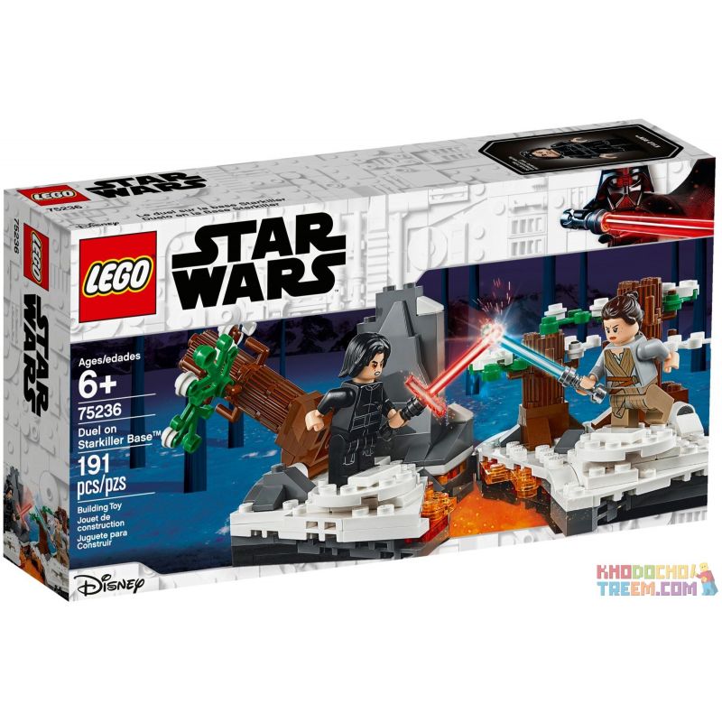NOT  DUEL ON STARKILLER BASE 75236 LARI 11417 xếp lắp ráp ghép mô hình QUYẾT ĐẤU TRÊN CĂN CỨ STARKILLER TRẬN TAY ĐÔI Star Wars Chiến Tranh Giữa Các Vì Sao 191 khối