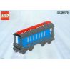 NOT  PASSENGER WAGON 4186876 Enlighten 632 Qman 632 xếp lắp ráp ghép mô hình TOA XE HÀNH KHÁCH MÀU XANH LÁ CÂY TÀU CHỞ Trains Tàu Hỏa 194 khối