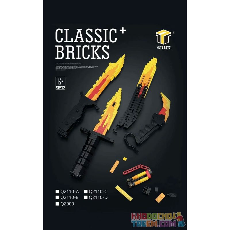 TECHNOLOGY ATTACK Q2000 2000 Q2110A 2110A Q2110B 2110B Q2110C 2110C Q2110D 2110D non  DAGGER 4 MÔ HÌNH bộ đồ chơi xếp lắp ráp ghép mô hình Military Army Quân Sự Bộ Đội