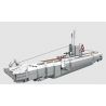 PANGU PG-15001 15001 PG15001 non  TÀU NGẦM U48 ĐỨC bộ đồ chơi xếp lắp ráp ghép mô hình Military Army SUBMARINE GERMANY 4B Quân Sự Bộ Đội 1035 khối