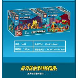 SX 1052 non  KHOÁNG SẢN THỜI GIAN VÀ KHÔNG 8 GUARDS ĂN NGƯỜI KẾT THÚC CỬA PHUN TRÀO ĐÁ BARBARBURNING CHẤT HÓA THẠCH BỘ SƯU TẬP GEOLAR RỪNG BỨC XẠ bộ đồ chơi xếp lắp ráp ghép mô hình Minecraft MY WORLD Game Xây Dựng 586 khối