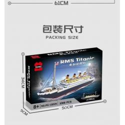 PANGU PG-15005 15005 PG15005 non  TITANIC. bộ đồ chơi xếp lắp ráp ghép mô hình Creator Expert RMS TITANIC Chuyên Gia Sáng Tạo 1088 khối