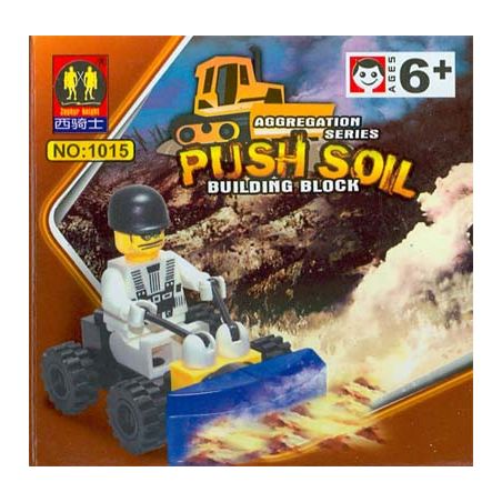 ZEPHYR KNIGHT 1015 non  CHIẾC XE ỦI bộ đồ chơi xếp lắp ráp ghép mô hình City Thành Phố