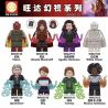 WM 6115 2155 2156 2157 2158 2159 2160 2161 2162 non  HÀNG TRĂM NGƯỜI 8 WANGDA FANTASY SERIES bộ đồ chơi xếp lắp ráp ghép mô hình Super Heroes Siêu Nhân Anh Hùng