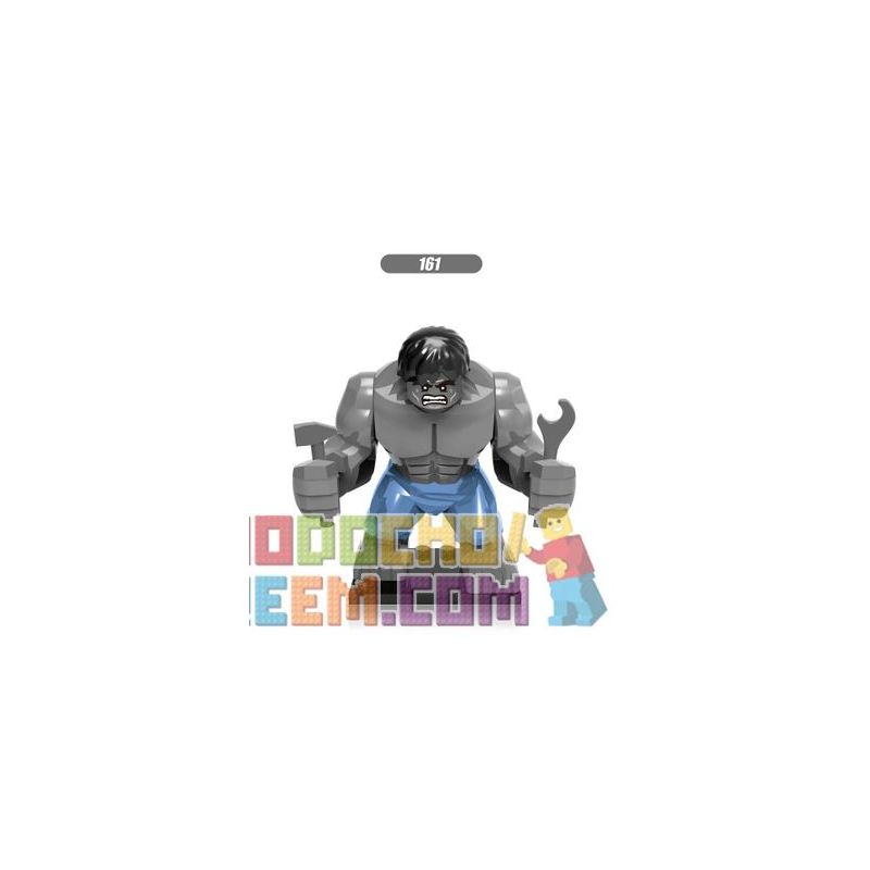 XINH 160 161 162 non  HULK. bộ đồ chơi xếp lắp ráp ghép mô hình Marvel Super Heroes Siêu Anh Hùng Marvel