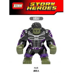 XINH 1051 non  HULK. bộ đồ chơi xếp lắp ráp ghép mô hình Marvel Super Heroes Siêu Anh Hùng Marvel