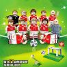 QG 662 non  CUP WORLD NGA 2018 bộ đồ chơi xếp lắp ráp ghép mô hình SPORTS FIFA WORLD CUP RUSSIA2018