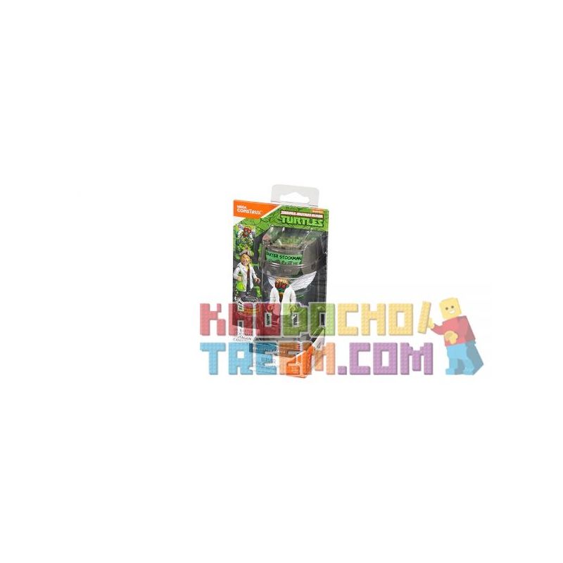 MEGA BLOKS DXF16 non  BIẾN THỂ TIẾN SĨ BAGSTER. bộ đồ chơi xếp lắp ráp ghép mô hình Teenage Mutant Ninja Turtles DR. BAXTER STOCKMAN™ MUTAGEN CANISTER Ninja Rùa 33 khối