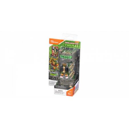 MEGA BLOKS DXF13 non  MI KAANGQI ROAN. bộ đồ chơi xếp lắp ráp ghép mô hình Teenage Mutant Ninja Turtles MICHELANGELO™ MUTAGEN CANISTER Ninja Rùa 49 khối