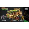 MEGA BLOKS DPD81 non  ĐẢNG CỔ ĐIỂN bộ đồ chơi xếp lắp ráp ghép mô hình Teenage Mutant Ninja Turtles CLASSIC PARTY WAGON Ninja Rùa