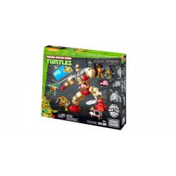 MEGA BLOKS DMW32 non  LANGE'S BẠO LỰC. bộ đồ chơi xếp lắp ráp ghép mô hình Teenage Mutant Ninja Turtles KRANG’S RAMPAGE Ninja Rùa 305 khối