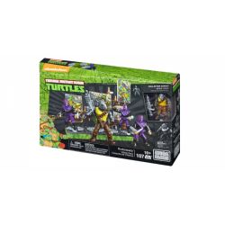 MEGA BLOKS DMW28 non  ĐẦU GIA SÚC bộ đồ chơi xếp lắp ráp ghép mô hình Teenage Mutant Ninja Turtles ROCKSTEADY™ VILLAIN PACK Ninja Rùa 107 khối
