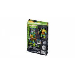 MEGA BLOKS DMW25 non  SÊ-RI CỔ ĐIỂN LEONADO. bộ đồ chơi xếp lắp ráp ghép mô hình Teenage Mutant Ninja Turtles CLASSIC SERIES LEONARDO™ Ninja Rùa 38 khối