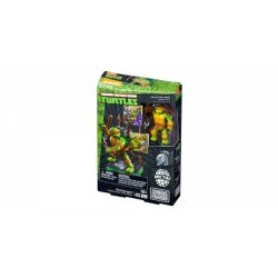 MEGA BLOKS DMW24 non  SÊ-RI CỔ ĐIỂN MIKI LANGQI bộ đồ chơi xếp lắp ráp ghép mô hình Teenage Mutant Ninja Turtles CLASSIC SERIES MICHELANGELO™ Ninja Rùa 42 khối