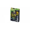 MEGA BLOKS DMW24 non  SÊ-RI CỔ ĐIỂN MIKI LANGQI bộ đồ chơi xếp lắp ráp ghép mô hình Teenage Mutant Ninja Turtles CLASSIC SERIES MICHELANGELO™ Ninja Rùa 42 khối