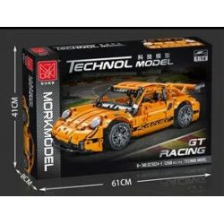 MorkModel 023024-1 023024-2 023024-3 Mork Model 023024-1 023024-2 023024-3 non  PORSCHE 911 GT 1:14 tỷ lệ 1:14 bộ đồ chơi xếp lắp ráp ghép mô hình  GT RACING Kỹ Thuật Công Nghệ Cao Mô Hình Phương Tiện 1268 khối
