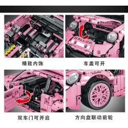 MorkModel 023024-1 023024-2 023024-3 Mork Model 023024-1 023024-2 023024-3 non  PORSCHE 911 GT 1:14 tỷ lệ 1:14 bộ đồ chơi xếp lắp ráp ghép mô hình  GT RACING Kỹ Thuật Công Nghệ Cao Mô Hình Phương Tiện 1268 khối