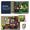 JIESTAR 89107 REBRICKABLE MOC-30010 30010 MOC30010 non  LION BAR. bộ đồ chơi xếp lắp ráp ghép mô hình Modular Buildings LION PUB Mô Hình Nhà Cửa 5892 khối
