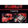 REBRICKABLE MOC-66207 66207 MOC66207 TA GAOLE T5001 5001 non  FERRARI F12 BERLINETTA 1:10 tỷ lệ 1:10 bộ đồ chơi xếp lắp ráp ghép mô hình  Kỹ Thuật Công Nghệ Cao Mô Hình Phương Tiện 1171 khối