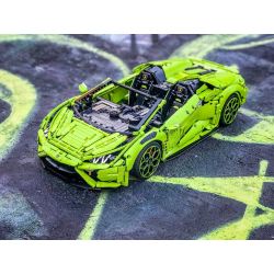 REBRICKABLE MOC-72491 72491 MOC72491 SUPER 18K K131 TA GAOLE T5003 5003 V CARD 10223 non  LAMBORGHINI HURACAN EVO SPYDER bộ đồ chơi xếp lắp ráp ghép mô hình 1:8 LAMBORGHINI HURACÁN EVO SPYDER Tỷ Lệ 1:8 3071 khối
