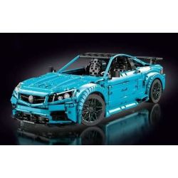 CACO C005 REBRICKABLE MOC-60193 60193 MOC60193 SUPER 18K K150 TA GAOLE T5002 5002 non  MERCEDES-BENZ C63 AMG tỷ lệ 1:8 bộ đồ chơi xếp lắp ráp ghép mô hình MERCEDES BENZ C63 AMG 3897 khối