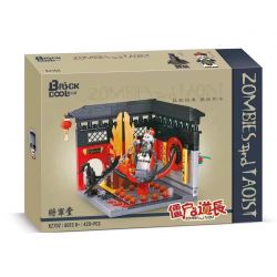 BRICKCOOL KZ702 non  LỰC LƯỢNG VŨ TRANG bộ đồ chơi xếp lắp ráp ghép mô hình ZOMBIES AND TAOIST 420 khối