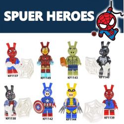 KOPF KF6085 6085 KF1137 1137 KF1138 1138 KF1139 1139 KF1140 1140 KF1141 1141 KF1142 1142 KF1143 1143 KF1144 1144 non  HÀNG TRĂM NGƯỜI 8 LINH bộ đồ chơi xếp lắp ráp ghép mô hình Marvel Super Heroes SPIDER-HAM Siêu Anh Hùng Marvel