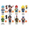 KOPF KF6069 6069 KF725 KF726 KF727 KF728 KF729 KF730 KF731 KF732 non  HÀNG TRĂM NGƯỜI 8 QI DRAGON BALL bộ đồ chơi xếp lắp ráp ghép mô hình Movie & Game Phim Và Trò Chơi