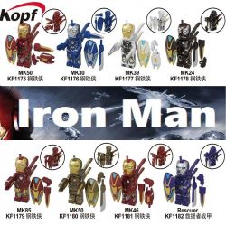 KOPF KF1175 1175 KF1176 1176 KF1177 1177 KF1178 1178 KF1179 1179 KF1180 1180 KF1181 1181 KF1182 1182 non  HÀNG TRĂM NGƯỜI 8 SẮT bộ đồ chơi xếp lắp ráp ghép mô hình Marvel Super Heroes Siêu Anh Hùng Marvel
