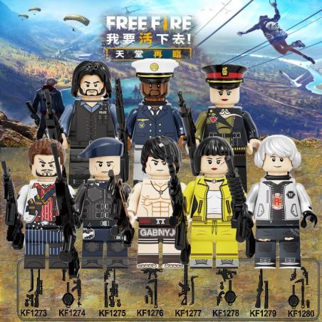 KOPF KF6106 6106 KF1273 1273 KF1274 1274 KF1275 1275 KF1276 1276 KF1277 1277 KF1278 1278 KF1279 1279 KF1280 1280 non  HÀNG TRĂM NGƯỜI 8 LỬA MIỄN PHÍ - TÔI MUỐN SỐNG bộ đồ chơi xếp lắp ráp ghép mô hình Movie & Game FREE FIRE Phim Và Trò Chơi