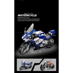 TA GAOLE T3010 3010 non  XE MÁY bộ đồ chơi xếp lắp ráp ghép mô hình  MOTORCYCLE Kỹ Thuật Công Nghệ Cao Mô Hình Phương Tiện 446 khối