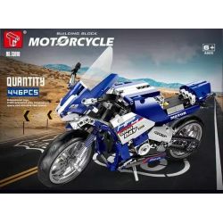 TA GAOLE T3010 3010 non  XE MÁY bộ đồ chơi xếp lắp ráp ghép mô hình  MOTORCYCLE Kỹ Thuật Công Nghệ Cao Mô Hình Phương Tiện 446 khối