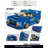 PanlosBrick 66032 666032 Panlos Brick 66032 666032 non  SUBARU WRX. bộ đồ chơi xếp lắp ráp ghép mô hình Racers RACING SUBARU WRX Đua Tốc Độ 347 khối