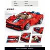 PanlosBrick 666030 Panlos Brick 666030 non  FERRARI 458 SPECIALE bộ đồ chơi xếp lắp ráp ghép mô hình Racers RACING FERRARI 458 SPECIALE Đua Tốc Độ 306 khối