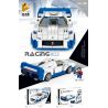 PanlosBrick 66029 Panlos Brick 66029 non  MASERATI MC12. bộ đồ chơi xếp lắp ráp ghép mô hình Racers RACING MASERATI MC12 Đua Tốc Độ 331 khối