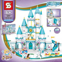 SHENG YUAN SY 1577 non  BĂNG LỄ HỘI bộ đồ chơi xếp lắp ráp ghép mô hình S-GIRLS 1202 khối