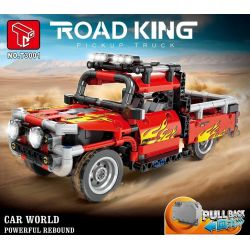 TA GAOLE T3001 3001 non  XE PICARD MÀU ĐỎ bộ đồ chơi xếp lắp ráp ghép mô hình  ROAD KING Kỹ Thuật Công Nghệ Cao Mô Hình Phương Tiện 416 khối