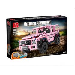 TA GAOLE T2003 2003 non  MERCEDES BENZ G LỚN XE PULLBACK bộ đồ chơi xếp lắp ráp ghép mô hình  OFFROAD ADVENTURE Kỹ Thuật Công Nghệ Cao Mô Hình Phương Tiện 939 khối