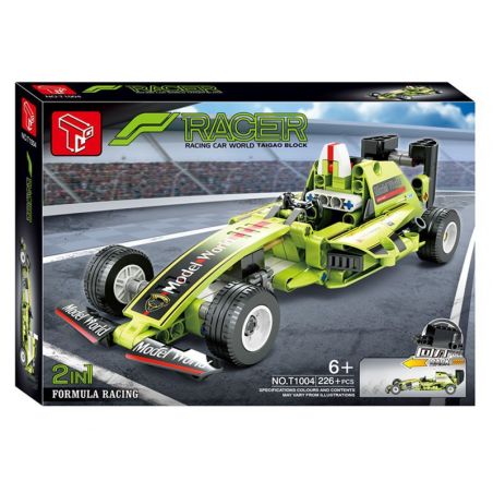 TA GAOLE T1004 1004 non  PHƯƠNG TRÌNH HẠNG NHẤT ĐUA XE TRỞ LẠI bộ đồ chơi xếp lắp ráp ghép mô hình  FORMULA RACING Kỹ Thuật Công Nghệ Cao Mô Hình Phương Tiện 226 khối