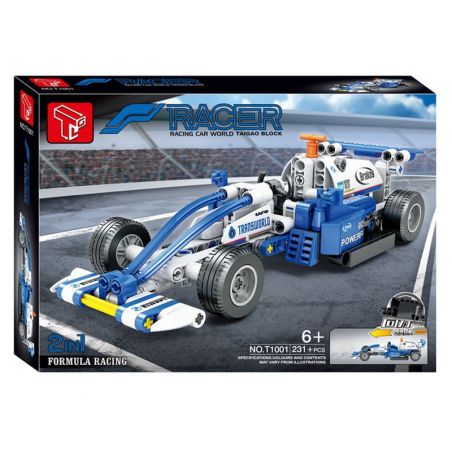 TA GAOLE T1001 1001 non  PHƯƠNG TRÌNH HẠNG NHẤT ĐUA XE TRỞ LẠI bộ đồ chơi xếp lắp ráp ghép mô hình  FORMULA RACING Kỹ Thuật Công Nghệ Cao Mô Hình Phương Tiện 231 khối