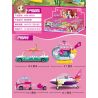 SLUBAN M38-B0921 B0921 0921 M38B0921 38-B0921 non  GIẤC MƠ MÀU HỒNG 4 MÁY BAY THIÊN ĐƯỜNG XE THÚ CƯNG MENGLE HƠI TINH CỠ KHÁM PHÁ TÀU NGẦM bộ đồ chơi xếp lắp ráp ghép mô hình Girl Con Gái 461 khối