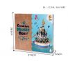 PanlosBrick 656007 Panlos Brick 656007 non  HỘP NHẠC LÂU ĐÀI MINI bộ đồ chơi xếp lắp ráp ghép mô hình CREATIVE MUSIC BOX 617 khối