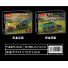 ACHKO 50029 non  MÁY KÉO ĐI BỘ bộ đồ chơi xếp lắp ráp ghép mô hình  TRACTOR Kỹ Thuật Công Nghệ Cao Mô Hình Phương Tiện 742 khối