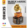 SEMBO 708601C non  LOA BLUETOOTH BLUETOOTH bộ đồ chơi xếp lắp ráp ghép mô hình BLOCK MUSIC