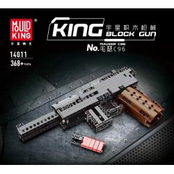 MouldKing 14011 Mould King 14011 non  MESSER C96. bộ đồ chơi xếp lắp ráp ghép mô hình Gun MAUSER C96 Súng 368 khối