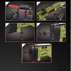 MouldKing 14010 Mould King 14010 non  SÚNG TRƯỜNG BẮN TỈA AWM. bộ đồ chơi xếp lắp ráp ghép mô hình Gun AWM SNIPER RIFLE 1628 khối