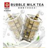 HJLEPIN HJ88002 88002 non  TRÀ SỮA bộ đồ chơi xếp lắp ráp ghép mô hình Creator Expert BUBBLE MILK TEA Chuyên Gia Sáng Tạo 448 khối